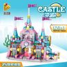 PanlosBrick 633012 Panlos Brick 633012 non  LÂU ĐÀI VUI VẺ bộ đồ chơi xếp lắp ráp ghép mô hình  CASTLE Các Bạn Gái 566 khối