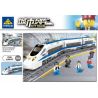 Kazi KY98104 98104 KY98227 98227 non  TÀU CAO TỐC ĐỘNG CƠ PIN bộ đồ chơi xếp lắp ráp ghép mô hình Trains Tàu Hỏa 415 khối