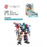 Enlighten 1412 Qman 1412 non  NGƯỜI MÁY BIẾN HÌNH 6 TRONG 1 bộ đồ chơi xếp lắp ráp ghép mô hình Transformers CREATIVE MASTER Robot Đại Chiến Người Máy Biến Hình 498 khối