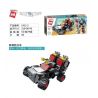 Enlighten 1412 Qman 1412 non  NGƯỜI MÁY BIẾN HÌNH 6 TRONG 1 bộ đồ chơi xếp lắp ráp ghép mô hình Transformers CREATIVE MASTER Robot Đại Chiến Người Máy Biến Hình 498 khối