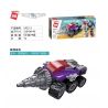 Enlighten 1412 Qman 1412 non  NGƯỜI MÁY BIẾN HÌNH 6 TRONG 1 bộ đồ chơi xếp lắp ráp ghép mô hình Transformers CREATIVE MASTER Robot Đại Chiến Người Máy Biến Hình 498 khối