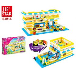 JIE STAR 20302 Xếp hình kiểu  CLASSIC Health Living House Ngôi Nhà Nghỉ Dưỡng 484 khối