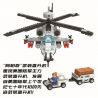 Winner 8028 non  TRỰC THĂNG CHIẾN ĐẤU bộ đồ chơi xếp lắp ráp ghép mô hình Thunder Air Force Không Quân Sấm Sét 483 khối