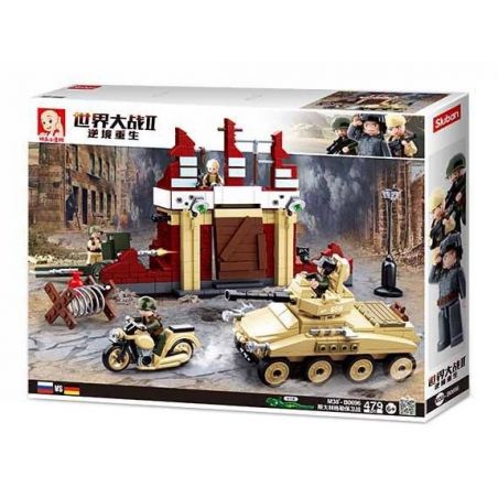 SLUBAN M38-B0696 B0696 0696 M38B0696 38-B0696 non  TẤN CÔNG CĂN CỨ ĐỊCH bộ đồ chơi xếp lắp ráp ghép mô hình World War Ii BATTLE OF STALINGRAD Chiến Tranh Thế Giới Thứ 2 479 khối