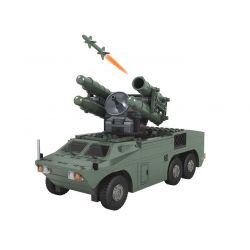 Winner 8010 non  DÀN TÊN LỬA PHÒNG KHÔNG bộ đồ chơi xếp lắp ráp ghép mô hình Tank Battle TANKBATTLE Xe Tăng Đối Đầu 477 khối