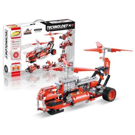 SDL 2017A-22 201722 Xếp hình kiểu   10 In 1 Multi Models Powered Helicopter Trực Thăng Điều Khiển 10 Trong 1 476 khối