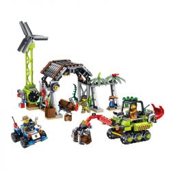 PanlosBrick 681005B Panlos Brick 681005B non  TRUY BẮT LÂM TẶC bộ đồ chơi xếp lắp ráp ghép mô hình Police Cảnh Sát 476 khối