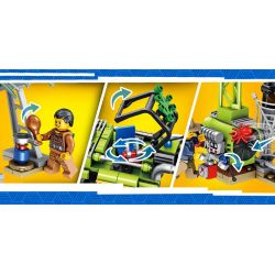 PanlosBrick 681005B Panlos Brick 681005B non  TRUY BẮT LÂM TẶC bộ đồ chơi xếp lắp ráp ghép mô hình Police Cảnh Sát 476 khối