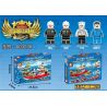SEMBO 603036 non  TÀU CỨU HỎA TRÊN BIỂN bộ đồ chơi xếp lắp ráp ghép mô hình Fire Rescure FIRE FRONTLINE 474 khối