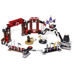 NOT  NINJAGO BATTLE ARENA 2520 Bela 9733 Lari 9733 xếp lắp ráp ghép mô hình SÀN ĐẤU NINJAGO TRƯỜNG The  Ninjago Movie Ninja Lốc Xoáy 463 khối