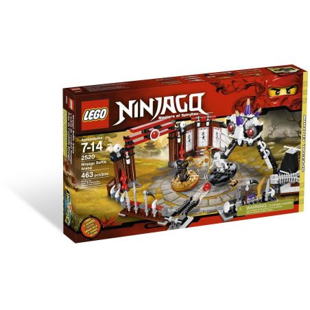 NOT  NINJAGO BATTLE ARENA 2520 Bela 9733 Lari 9733 xếp lắp ráp ghép mô hình SÀN ĐẤU NINJAGO TRƯỜNG The  Ninjago Movie Ninja Lốc Xoáy 463 khối