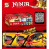 SHENG YUAN SY 7041A 7041B 7041C 7041D non  BẬC THẦY NINJA 4 TRONG 1 bộ đồ chơi xếp lắp ráp ghép mô hình The  Ninjago Movie NINJA MASTER Ninja Lốc Xoáy 462 khối