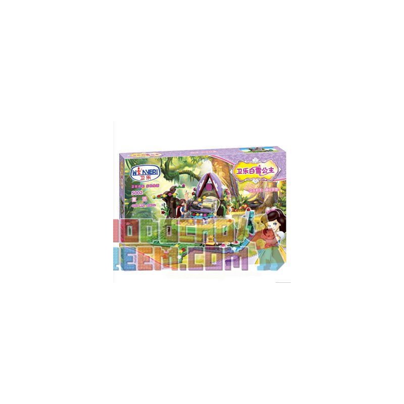 Winner 5002 non  GIẢI CỨU NÀNG BẠCH TUYẾT bộ đồ chơi xếp lắp ráp ghép mô hình Snow White Princess 460 khối