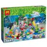 LELE 33248 non  VÙNG ĐẤT DƯỚI ĐÁY BIỂN bộ đồ chơi xếp lắp ráp ghép mô hình Minecraft MY WORLD Game Xây Dựng 458 khối