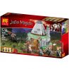 NOT  HAGRID'S HUT 4738 LELE 39157 xếp lắp ráp ghép mô hình TÚP LỀU CỦA HAGRID Harry Potter Chú Bé Phù Thủy 442 khối