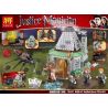 NOT  HAGRID'S HUT 4738 LELE 39157 xếp lắp ráp ghép mô hình TÚP LỀU CỦA HAGRID Harry Potter Chú Bé Phù Thủy 442 khối