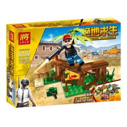 LELE 36043 non  TRÒ CHƠI SINH TỒN bộ đồ chơi xếp lắp ráp ghép mô hình Pubg Battlegrounds Bắn Súng 433 khối