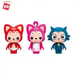 Enlighten 3903 Qman 3903 non  ĐU QUAY VUI VẺ bộ đồ chơi xếp lắp ráp ghép mô hình Ali's Small Dreamy Town Thị Trấn Nhỏ Mộng Mơ Của Ali 433 khối