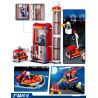 SLUBAN M38-B0628 B0628 0628 M38B0628 38-B0628 non  TRUNG TÂM HUẤN LUYỆN CỨU HỎA bộ đồ chơi xếp lắp ráp ghép mô hình Fire Rescure FIRE STATION TRAINING CENTER 425 khối
