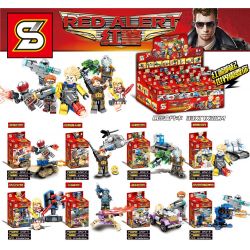 SHENG YUAN SY 1242 non  TRẬN CHIẾN RED ALERT bộ đồ chơi xếp lắp ráp ghép mô hình Báo Động Đỏ 425 khối