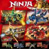 LELE 31170 non  RỒNG NGUYÊN TỐ bộ đồ chơi xếp lắp ráp ghép mô hình The  Ninjago Movie NINJA MASTERS OF SPINJITZU Ninja Lốc Xoáy 424 khối