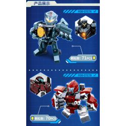 SLUBAN M38 non  ĐẠI CHIẾN THÁI BÌNH DƯƠNG bộ đồ chơi xếp lắp ráp ghép mô hình Pacific Rim Siêu Đại Chiến 418 khối