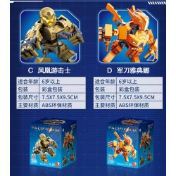 SLUBAN M38 non  ĐẠI CHIẾN THÁI BÌNH DƯƠNG bộ đồ chơi xếp lắp ráp ghép mô hình Pacific Rim Siêu Đại Chiến 418 khối