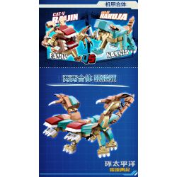 SLUBAN M38 non  ĐẠI CHIẾN THÁI BÌNH DƯƠNG bộ đồ chơi xếp lắp ráp ghép mô hình Pacific Rim Siêu Đại Chiến 418 khối