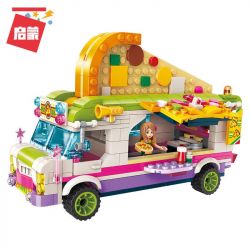 Enlighten 2013 Qman 2013 non  THƯỞNG THỨC BÁNH PIZZA bộ đồ chơi xếp lắp ráp ghép mô hình Cherry Cô Nàng Ngọt Ngào 414 khối