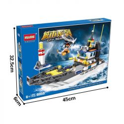 HSANHE 6855 Xếp hình kiểu  CITY Deep Sea Survey Team Đội Khảo Sát Biển Sâu 412 khối