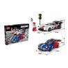 HSANHE 6910 Xếp hình kiểu  CITY Racing Track Trường đua Xe ô Tô 410 khối
