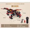 MouldKing 13021 Mould King 13021 non  QUỶ VƯƠNG CHIẾN LONG bộ đồ chơi xếp lắp ráp ghép mô hình The  Ninjago Movie DRAGON GONGFU KING DEVIL Ninja Lốc Xoáy 410 khối