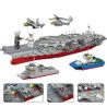 Kazi KY10002 10002 non  TÀU SÂN BAY KITTY HAWK CV-63 tỷ lệ 1:400 bộ đồ chơi xếp lắp ráp ghép mô hình Military Army USS KITTY HAWK CV-63 Quân Sự Bộ Đội 1868 khối