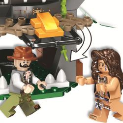 Winner 8053 non  KHU NHÀ TRÊN CÂY bộ đồ chơi xếp lắp ráp ghép mô hình Jurassic World DINOSAUR TRIBE Thế Giới Khủng Long 1000 khối