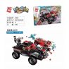 Enlighten 3406 Qman 3406 non  SIÊU XE CHIẾN ĐẤU bộ đồ chơi xếp lắp ráp ghép mô hình Power Squad Biệt Đội Siêu Đẳng 730 khối