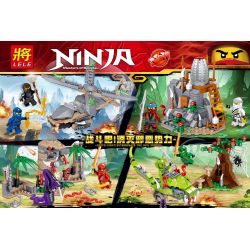 LELE 31178 non  ĐẠI CHIẾN NINJA bộ đồ chơi xếp lắp ráp ghép mô hình The  Ninjago Movie Ninja Lốc Xoáy 713 khối