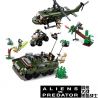 SLUBAN M38-B0719B B0719B 0719B M38B0719B 38-B0719B non  CHIẾN ĐẤU VỚI NGƯỜI NGOÀI HÀNH TINH bộ đồ chơi xếp lắp ráp ghép mô hình Alien Vs. Predator THE PREDATOR Cuộc Chiến Dưới Tháp Cổ 420 khối
