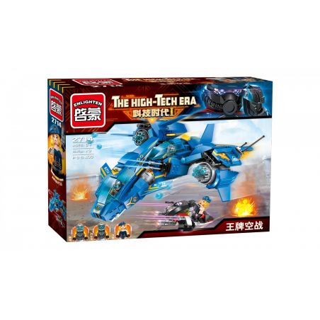 Enlighten 2714 Qman 2714 non  NÀNG TIÊN bộ đồ chơi xếp lắp ráp ghép mô hình The High-Tech Era Kỷ Nguyên Công Nghệ Cao 406 khối