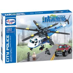 IBLOCK PL-920-118 920-118 PL920-118 Winner 7003 non  TRỰC THĂNG CẢNH SÁT bộ đồ chơi xếp lắp ráp ghép mô hình Police CITY POLICE 405 khối