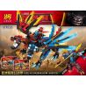 LELE 31085 non  RỒNG MÁY BIẾN HÌNH 2 ĐẦU bộ đồ chơi xếp lắp ráp ghép mô hình The  Ninjago Movie THE LELE NINJA MOVIE Ninja Lốc Xoáy 403 khối