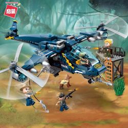 Enlighten 1922 Qman 1922 non  OSPREY ĐÌNH CÔNG bộ đồ chơi xếp lắp ráp ghép mô hình Police BATTLE FORCE Cảnh Sát 402 khối