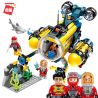 Enlighten 2414 Qman 2414 non  TÀU NGẦM EXPLORER bộ đồ chơi xếp lắp ráp ghép mô hình Kyanite Squad Đội Khai Khoáng 401 khối