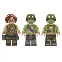Winner 5063 non  PHÁO ĐÀI CÁ SẤU bộ đồ chơi xếp lắp ráp ghép mô hình Crocodile Special Forces Cá Sấu Đặc Nhiệm 596 khối