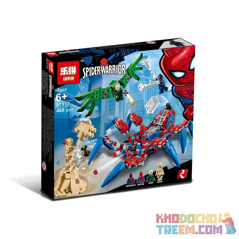 NOT  SPIDER-MAN'S CRAWLER 76114 JISI 7136 Bela Lari 11187 LELE 34069 LEPIN 07113 SHENG YUAN/SY SY1264 1264 XINH 9004 xếp lắp ráp ghép mô hình NHỆN MÁY KHỔNG LỒ CỦA NGƯỜI TRÌNH THU THẬP THÔNG TIN Marvel Super Heroes Siêu Anh Hùng Marvel 418 khối