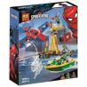 NOT  SPIDER-MAN DOC OCK DIAMOND HEIST 76134 Bela Lari 11185 LEPIN 07116 xếp lắp ráp ghép mô hình TÀU BAY CỦA NGƯỜI NHỆN VỤ TRỘM KIM CƯƠNG DOC OCK Marvel Super Heroes Siêu Anh Hùng Marvel 150 khối