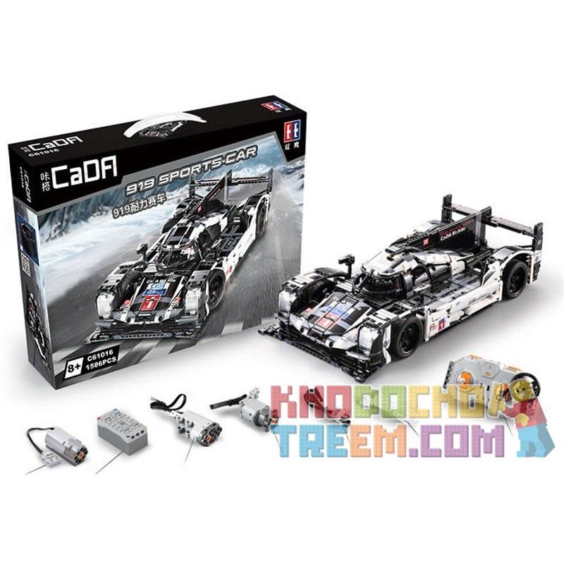 DOUBLEE CADA C61016 61016 MorkModel 022012 022012-2 022012-3 Mork Model 022012 022012-2 022012-3 non  XE ĐUA PORSCHE 919 HYBRID TỶ LỆ 1:9.5 ĐIỀU KHIỂN TỪ XA tỷ lệ 1:12 bộ đồ chơi xếp lắp ráp ghép mô hình  PORSCHE 919 HYBRID SPORTS-CAR Kỹ Thuật Công Nghệ Cao Mô Hình Phương Tiện 1586 khối