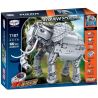 Winner 7107 non  VOI MÁY BIẾT ĐI KÊU LẮC ĐẦU CONG VÒI VẪY ĐUÔI bộ đồ chơi xếp lắp ráp ghép mô hình  SPLICING RC ELEPHANT WITH LIGHTS AND SOUN Kỹ Thuật Công Nghệ Cao Mô Hình Phương Tiện 1542 khối