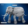 Winner 7107 non  VOI MÁY BIẾT ĐI KÊU LẮC ĐẦU CONG VÒI VẪY ĐUÔI bộ đồ chơi xếp lắp ráp ghép mô hình  SPLICING RC ELEPHANT WITH LIGHTS AND SOUN Kỹ Thuật Công Nghệ Cao Mô Hình Phương Tiện 1542 khối