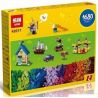 NOT  EXTRA LARGE BRICK BOX 10717 LEPIN 42017 xếp lắp ráp ghép mô hình HỘP LẮP RÁP SÁNG TẠO LỚN GẠCH Classic Cổ Điển 1500 khối