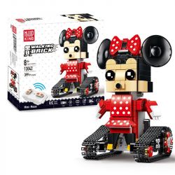 MouldKing 13042 Mould King 13042 non  CHUỘT MIMI CÓ BÁNH XE DI CHUYỂN bộ đồ chơi xếp lắp ráp ghép mô hình Walking Brick WALKING BRICK MIMI-MOUSE Búp Bê Biết Đi 399 khối